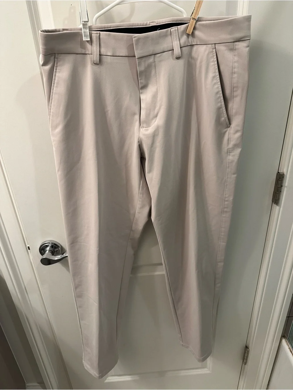Kenneth Cole Men's Slim Dress Pants in Khaki Size 32x30